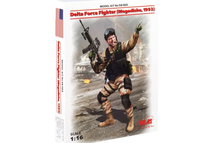 Збірна модель ICM - Боєць підрозділу «Дельта» (Могадішо, 1993 р.) (16103)