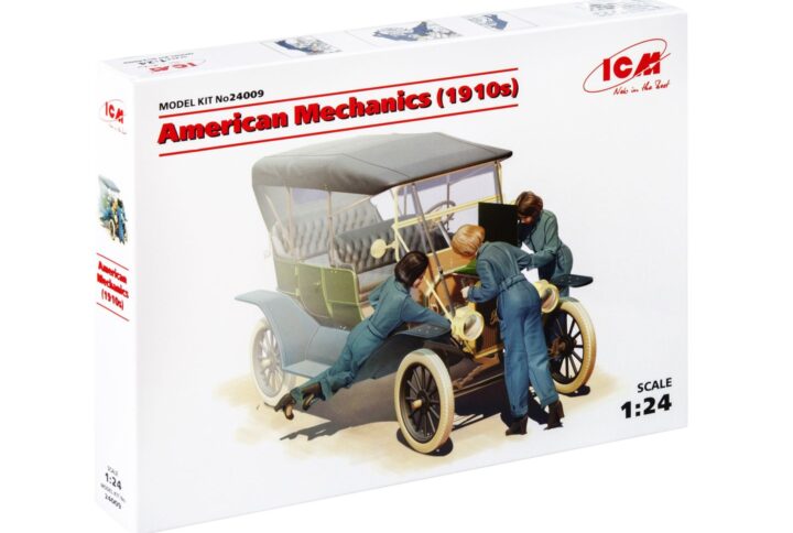 Збірна модель ICM - Американські автомеханіки (1910-ті рр.) (24009)