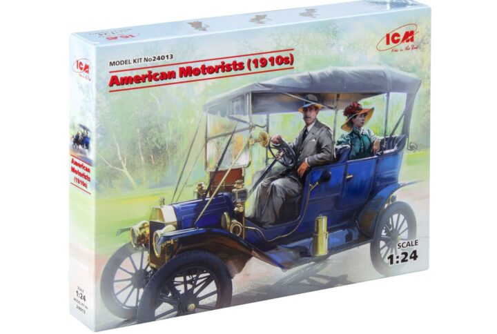 Збірна модель ICM - Американські автолюбителі (1910-і р.) (24013)