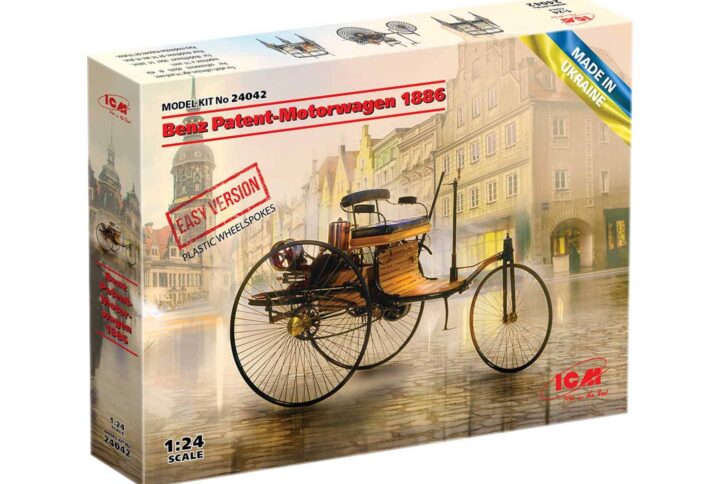 Збірна модель ICM - Автомобіль Бенца 1886 (Легка Версія) (24042)