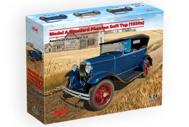 Збірна модель ICM - Model A Standard Phaeton (1930-ті роки), американський легковий автомобіль (24050)