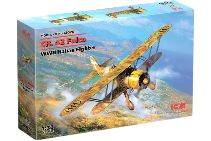 Збірна модель ICM - CR. 42 Falco, Італійський винищувач II СВ (32020)