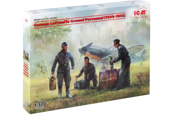 Збірна модель ICM - Наземний персонал Люфтваффе (1939-1945) (32109)