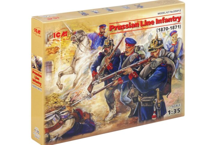Збірна модель ICM - Пруська лінійна піхота (1870-1871р.) (35012)
