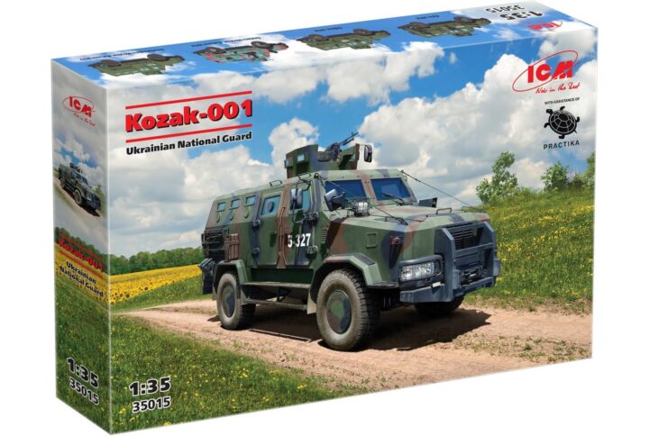 Збірна модель ICM - "Козак-001" Національна гвардія України (35015)
