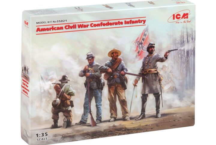 Збірна модель ICM - Піхота Конфедерації (Громадянська війна в США) (35021)