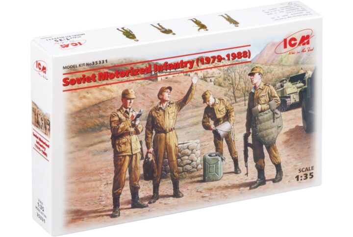 Збірна модель ICM - Радянські мотострілки (1979-1988р.) (35331)