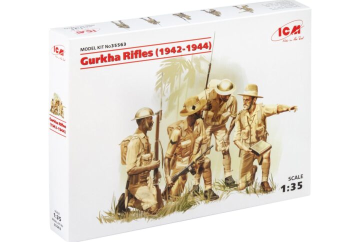 Збірна модель ICM - Гуркхські стрільці (1944 р.) (35563)