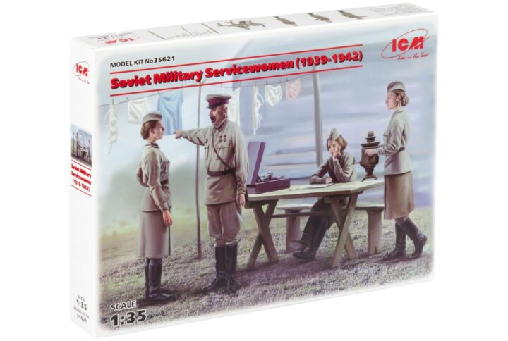 Збірна модель ICM - Радянські жінки-військовослужбовці (1939-1942 рр.) (35621)