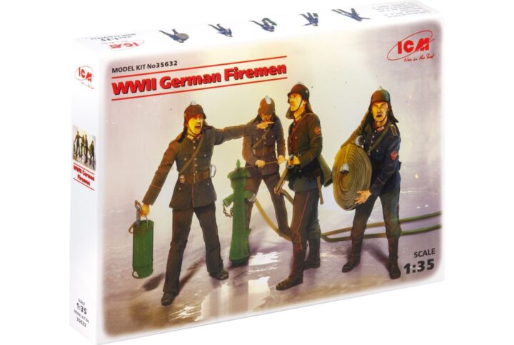 Збірна модель ICM - Німецькі пожежники 2 Світової війни (35632)