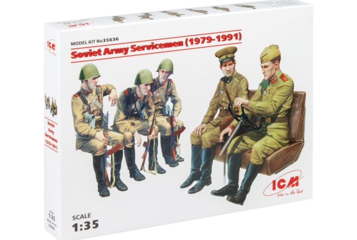 Збірна модель ICM - Радянські військовослужбоці (1979-1991 рр) (35636)