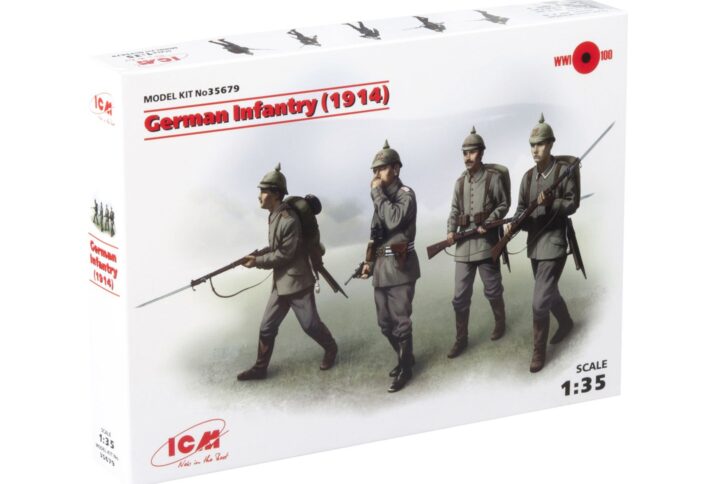 Збірна модель ICM - Германська піхота (1914 р.) (35679)