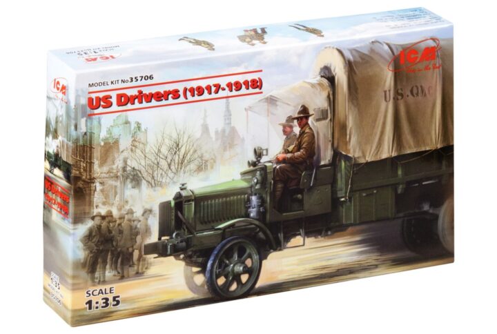 Збірна модель ICM - Водії США (1917-1918) (2 Фігури) (35706)