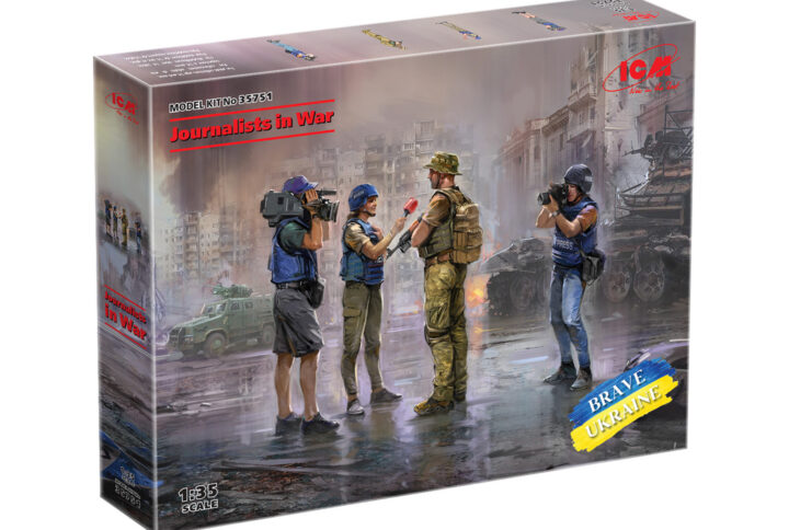 Збірна модель ICM - Журналісти на війні (4 фігури) (35751)