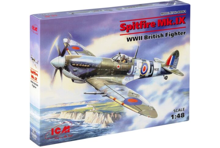Збірна модель ICM - Спітфайр Mk.IX, британський винищувач 2 Світової війни (48061)