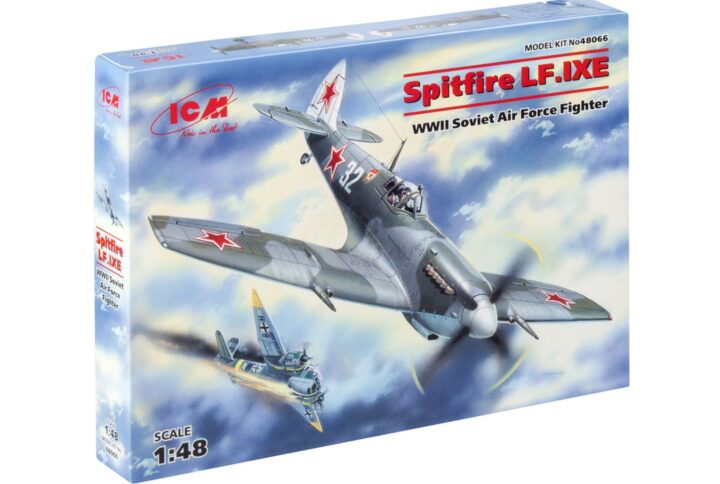 Збірна модель ICM - Спітфайр LF.IXЕ, винищувач ВПС СРСР 2 Світової війни (48066)