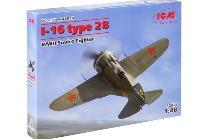 Збірна модель ICM - І-16 тип 28, Радянський винищувач 2 Світової Війни (48098)