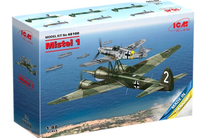 Збірна модель ICM - Mistel 1, німецький авіаційний комплекс 2 СВ (48100)