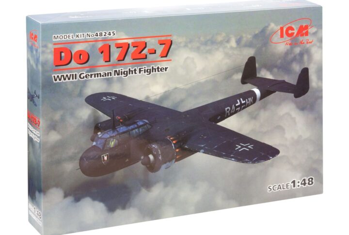 Збірна модель ICM - Do 17Z-7, Німецький нічний винищувач 2 Світової війни (48245)