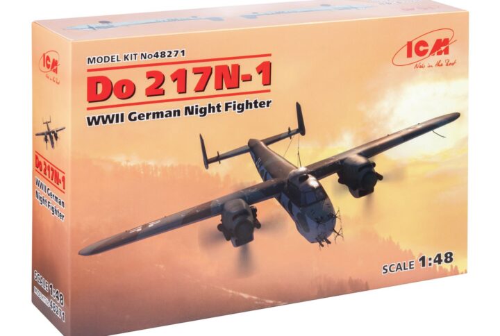 Збірна модель ICM - Do 217N-1, Німецький нічний винищувач 2СВ (48271)