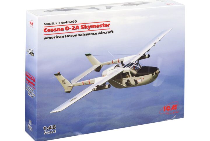 Збірна модель ICM - Cessna O-2A Skymaster, Американський літак-розвідник (48290)
