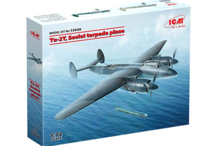Збірна модель ICM - Ту-2Т, радянський літак-торпедоносець (72030)