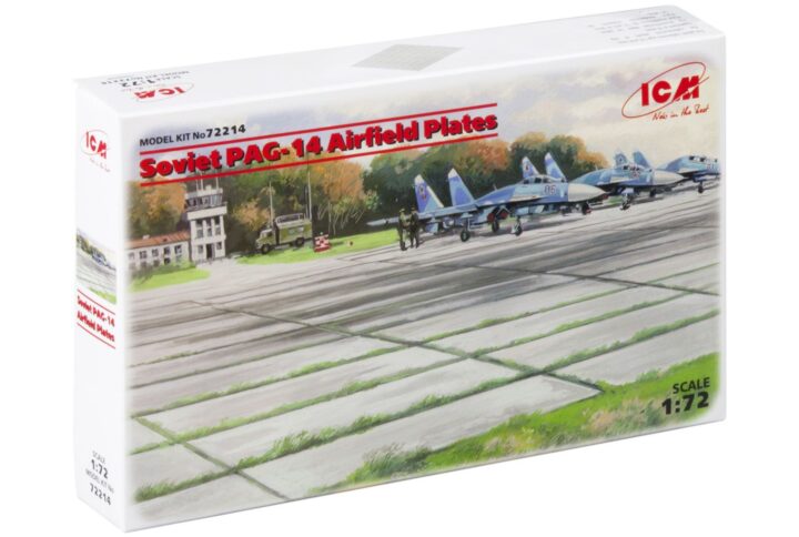 Збірна модель ICM - Радянські аеродромні плити (72214)