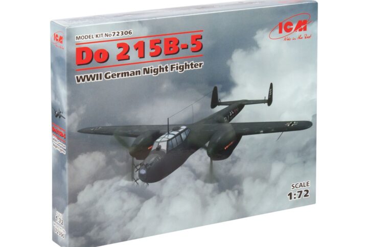 Збірна модель ICM - Do 215B-5, Німецький нічний винищувач 2 Світової Війни (72306)