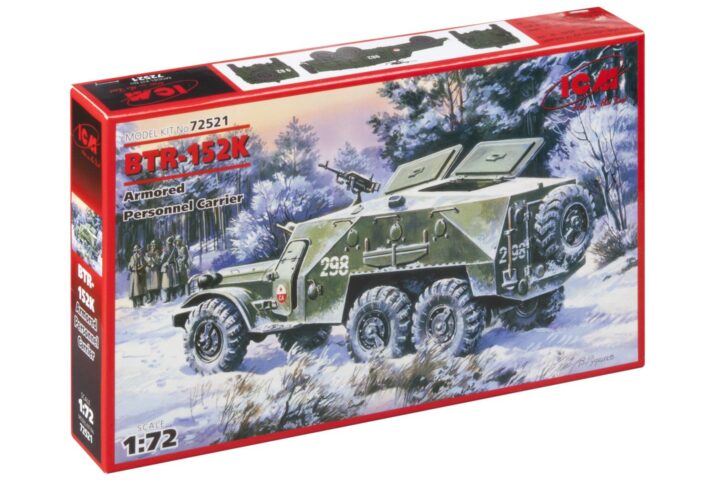 Збірна модель ICM - БТР-152К, Військова техніка (72521)