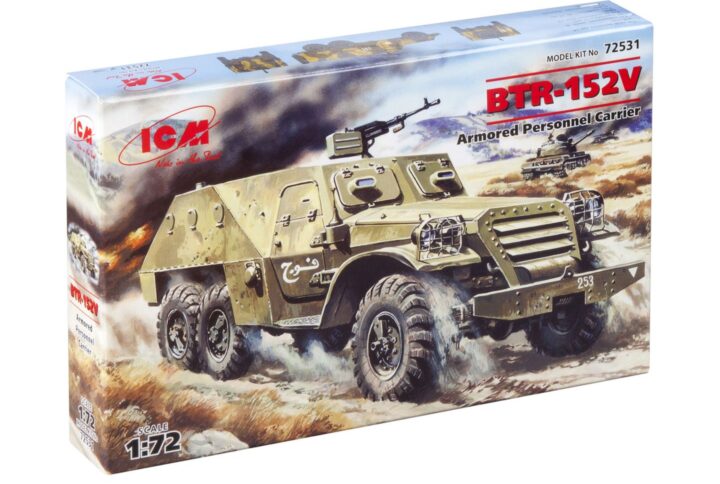 Збірна модель ICM - БТР-152В, Військова техніка (72531)