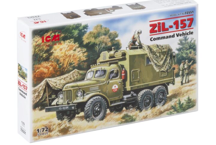 Збірна модель ICM - Зіл-157, пересувний командний пункт (72551)