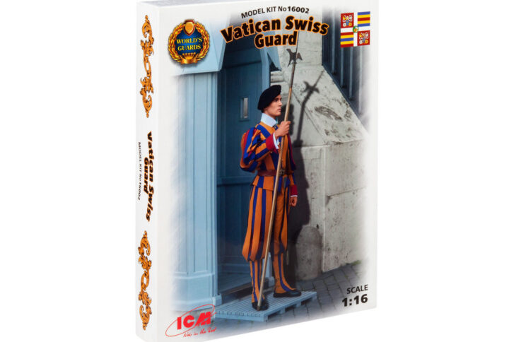 Збірна модель ICM - Швейцарський гвардієць варти Ватикану (16002)
