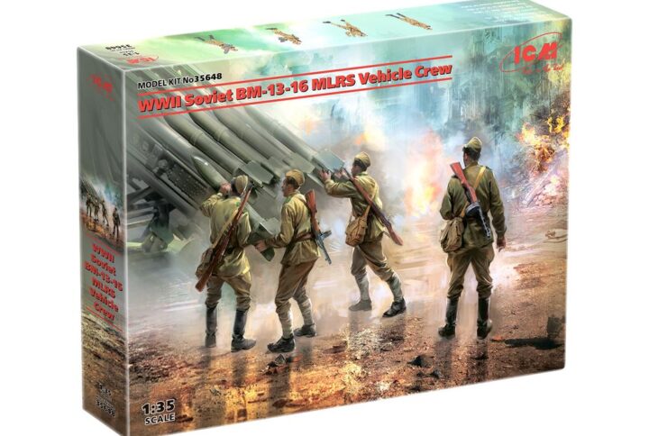 Збірна модель ICM - Розрахунок установки РСЗО БМ-13-16 IIСВ (35648)