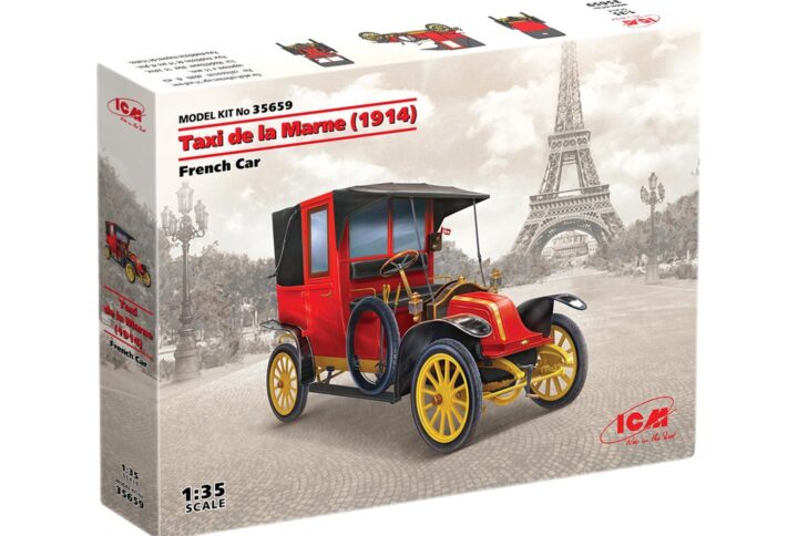 Збірна модель ICM - Марнське таксі (1914), Французький автомобіль (35659)