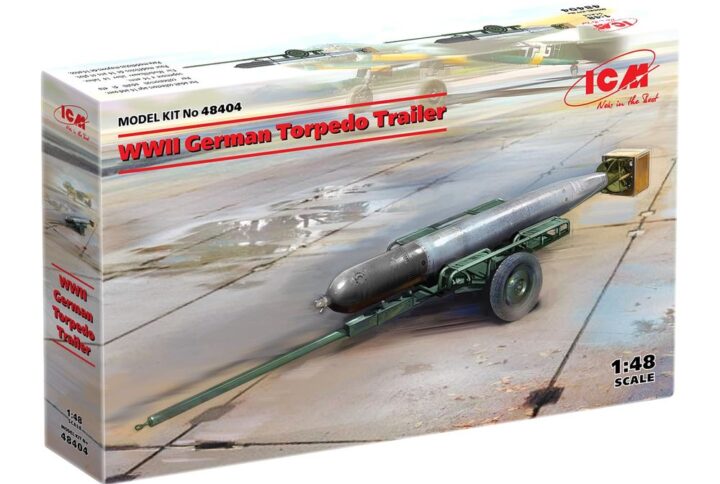 Збірна модель ICM - Німецький торпедний візок 2 Світової Війни (48404)
