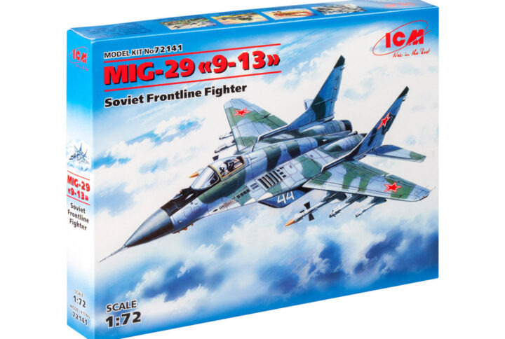Збірна модель ICM - МіГ-29 "9-13", радянський фронтовий винищувач (72141)