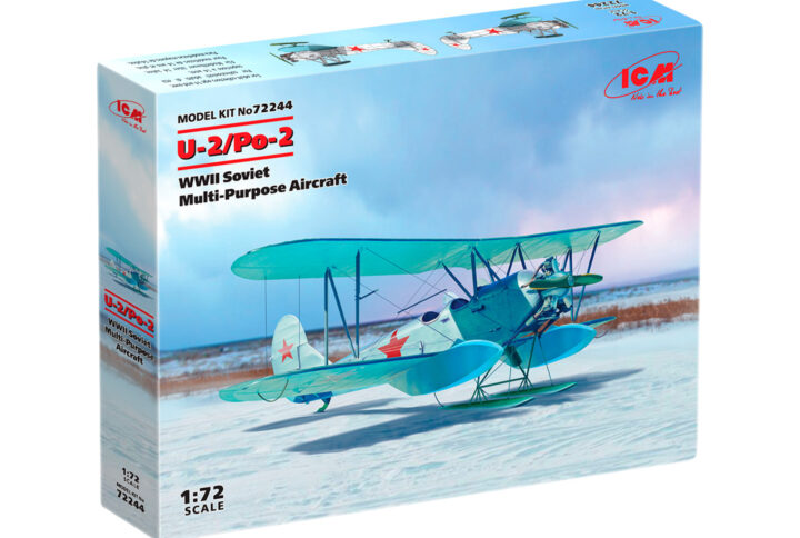 Збірна модель ICM - У-2/По-2, Радянський багатоцільовий літак II СВ (72244)