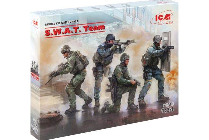 Збірна модель ICM - Команда S.W.A.T. (4 Фігури) (DS2401)