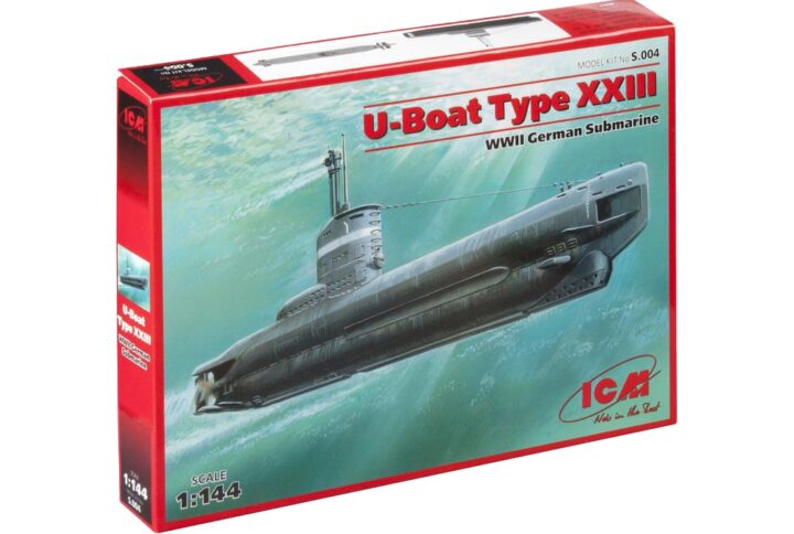 Збірна модель ICM - Флот типу ХХІІІ, німецький Флот 2 Світової війни (S.004)