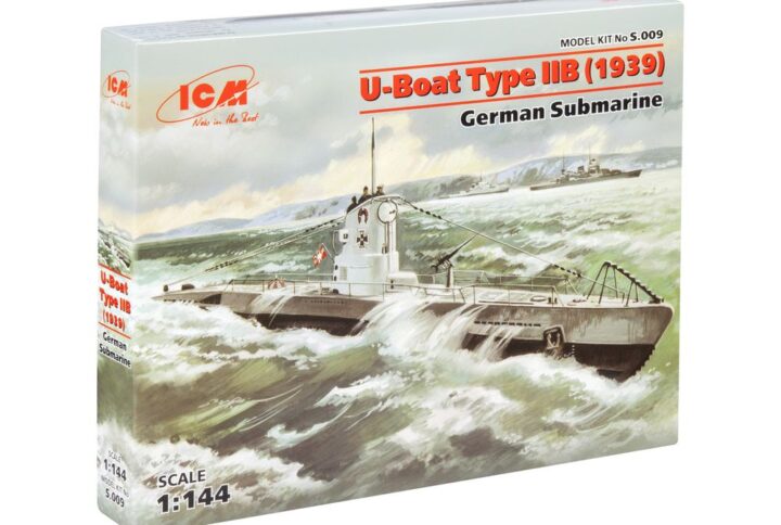 Збірна модель ICM - Флот типу IIВ, німецький Флот (1939 р.) (S.009)