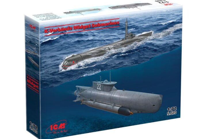 Збірна модель ICM - Міні-субмарини K-Verbände ('Seehund' та 'Molch') (S.020)