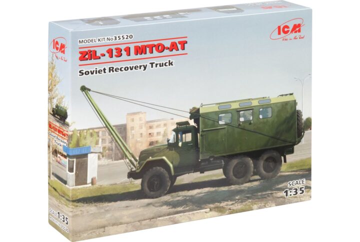 Збірна модель ICM - ЗіЛ-131 МТО-АТ, Радянська ремонтна машина (35520)