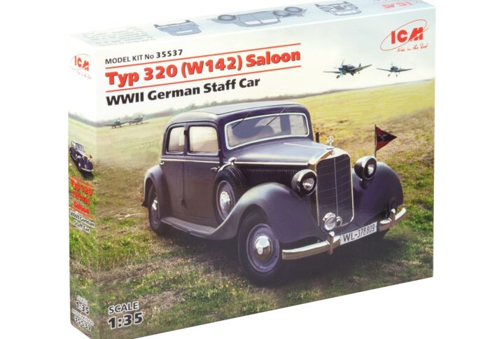 Збірна модель ICM - Typ 320 (W142) Saloon, Німецький штабний автомобіль часів 2 Світової війни (35537)