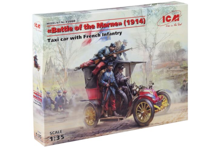 Збірна модель ICM - «Битва на Марні» (1914), Таксі з французською піхотою (35660)