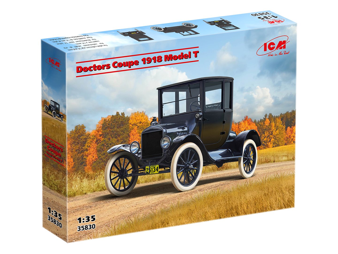 модель автомобіля Model T 1918 “Doctor’s Coupe”
