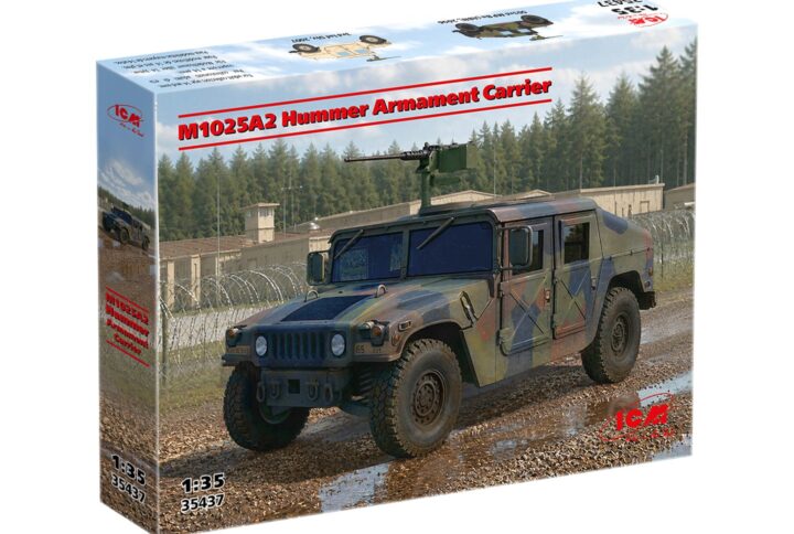 Збірна модель ICM носій озброєння M1025A2 Hummer – масштаб 1:35
