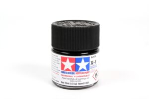 Акрилова фарба -Tamiya - Acrylic Mini X-I Black 81501
