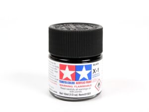 Акрилова фарба -Tamiya - Acrylic Mini X-I Black 81501