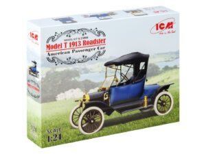 Збірна модель ICM - Model T Roadster 1913 р., американський пасажирський автомобіль (24001)