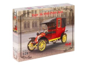 Збірна модель ICM - Паризьке таксі Тип AG 1910 р. (24030)